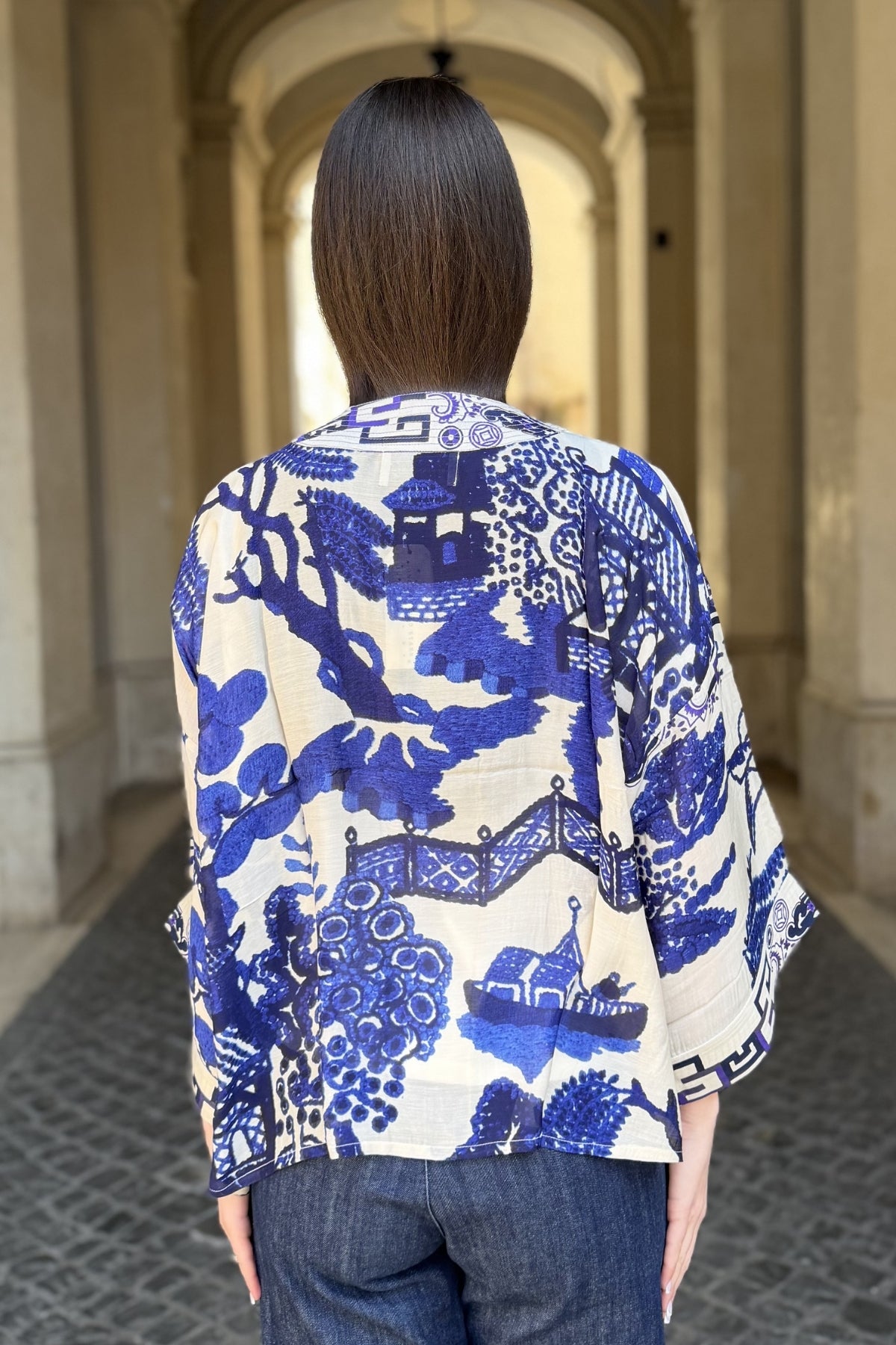 one-hundred-stars-1 - giacca kimono - GIANT WILLOW BLUE