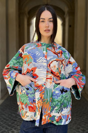 one-hundred-stars-1 - summer jacket - TROPICANA BLUE