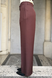 WU-SIDE - pantalone palazzo - CAFFE