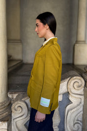 WU-SIDE - giacca blazer - SENAPE