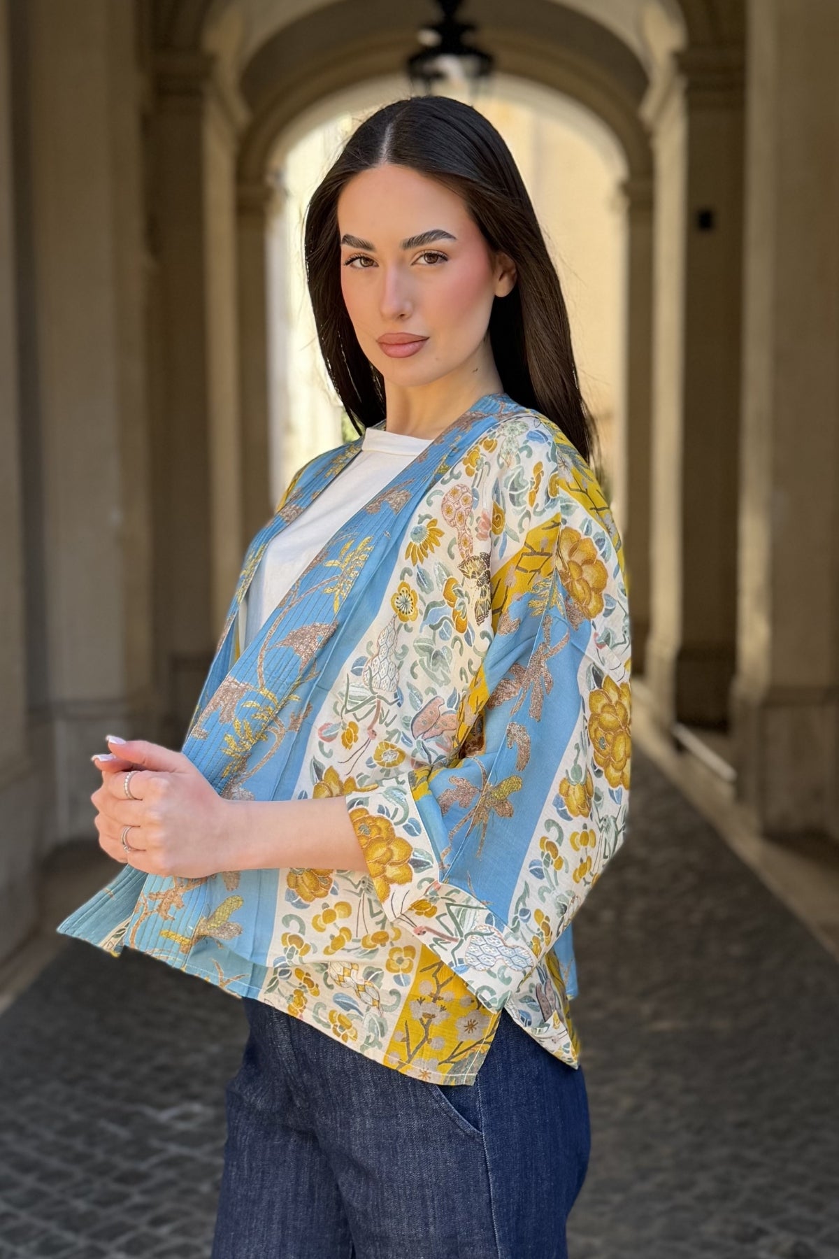 one-hundred-stars-1 - giacca kimono - RIBBONS GOLD