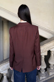 WU-SIDE - giacca blazer - CAFFE