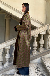 WU-SIDE - kimono seta viscosa - MORO ROSA