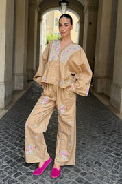 SISSEL EDELBO - pantalone bellissima - HAZEL