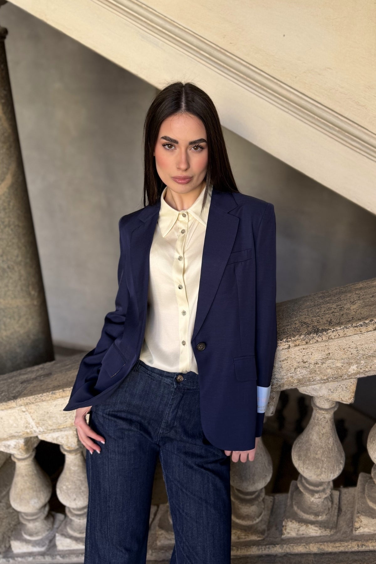 WU-SIDE - giacca blazer - BLUE