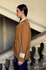 WU-SIDE - giacca blazer - CAMMELLO