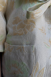 FLOW - giacca jacquard - VERDE
