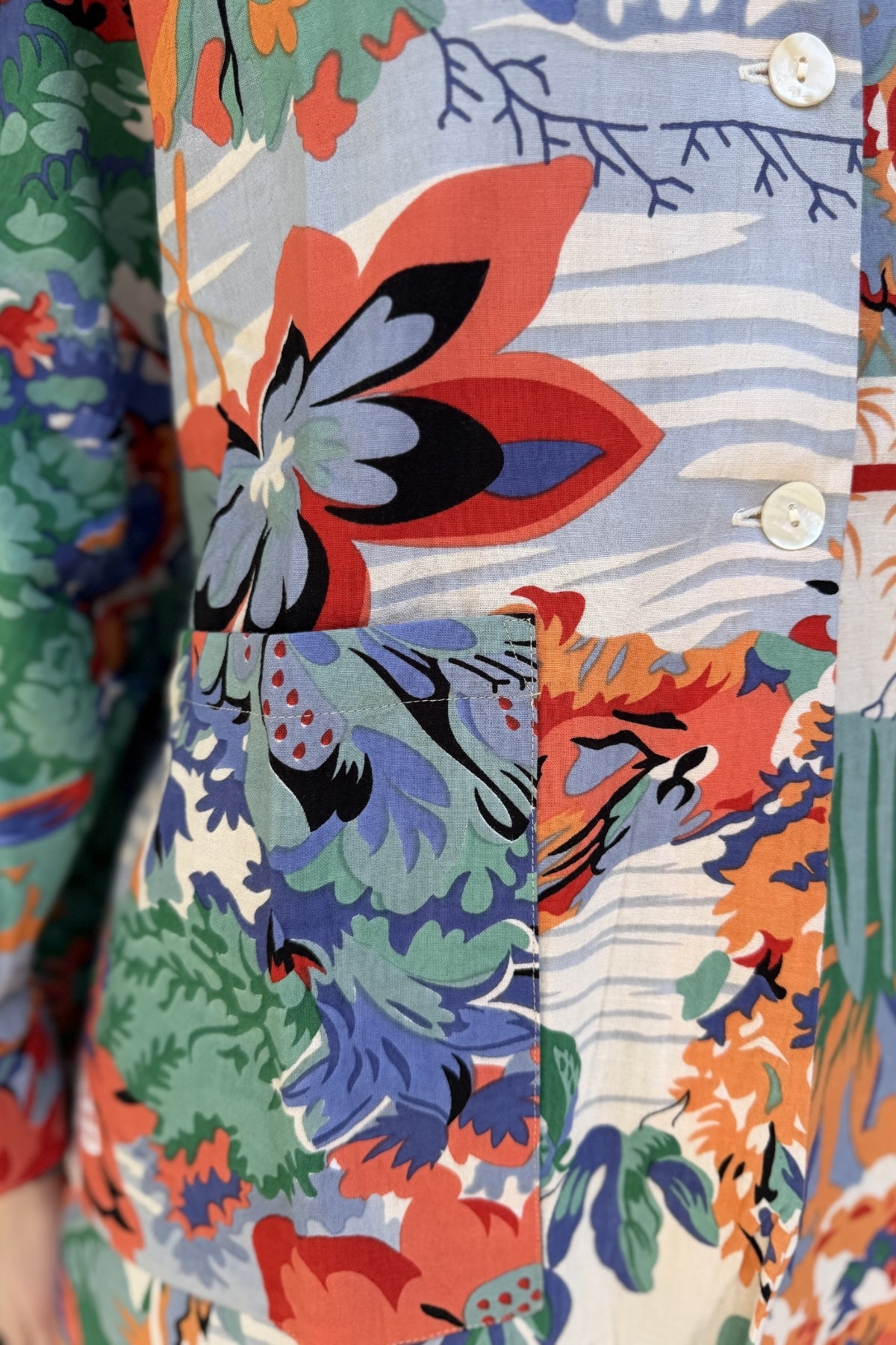 one-hundred-stars-1 - summer jacket - TROPICANA BLUE