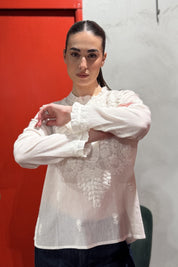 MAISON HOTEL - blousa gabriela - OFF WHITE