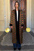 WU-SIDE - kimono seta viscosa - RUGGINE