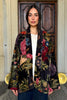 one-hundred-stars-1 - giacca kimono velluto - PRIMULA BLACK