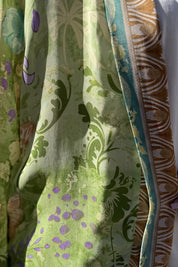 WU-SIDE - giacca kimono viscosa sfoderato - VERDE