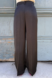 HAPPY 25 - pantalone betta - NERO