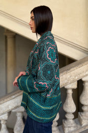 WU-SIDE - giacca kimono viscosa - OTTANIO
