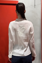 MAISON HOTEL - blousa gabriela - OFF WHITE