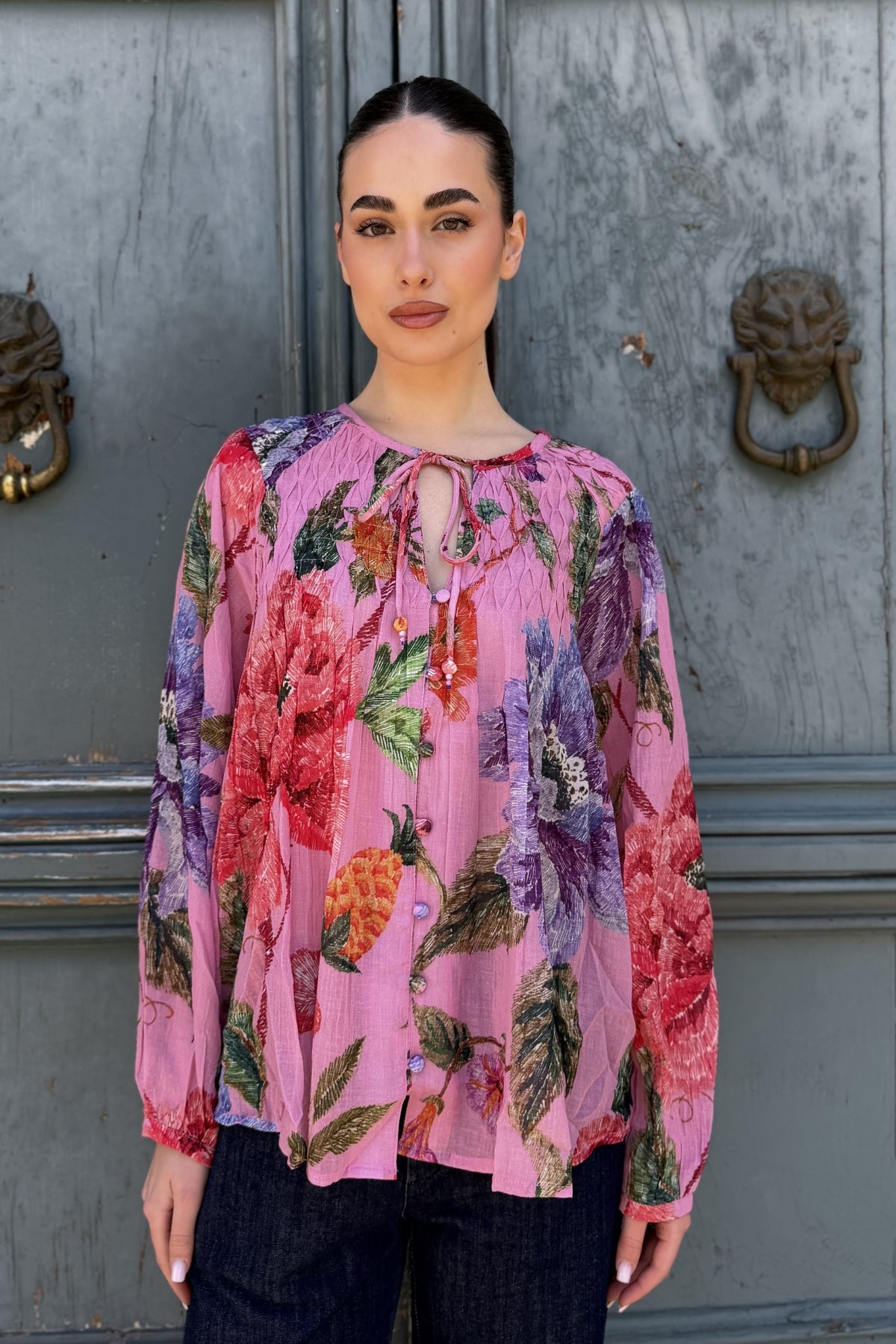 DERHY - blouse aminata - PINK
