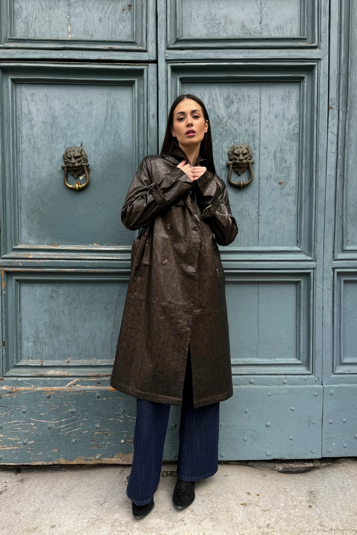 BSB - trench - MARRONE