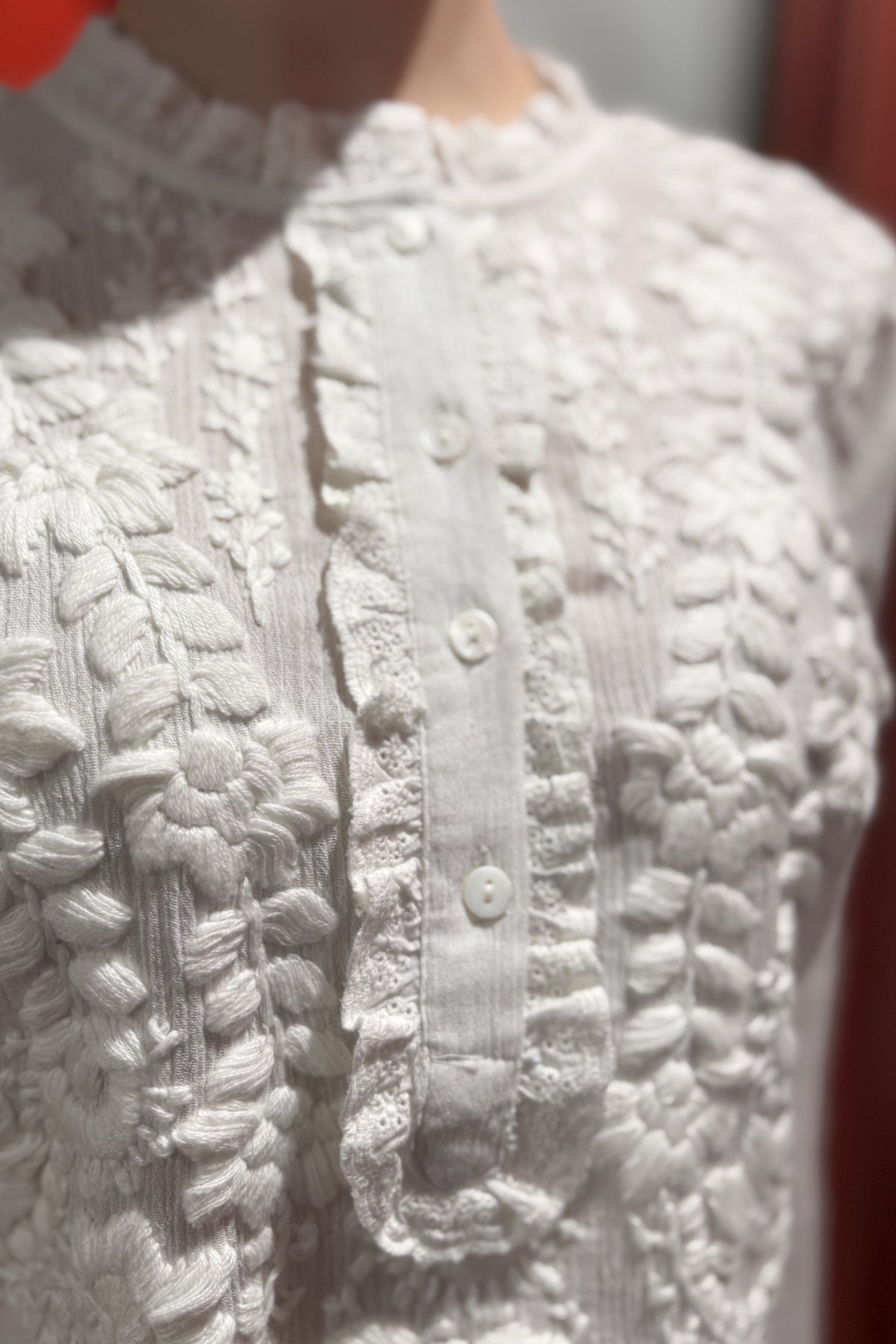 MAISON HOTEL - blousa gabriela - OFF WHITE