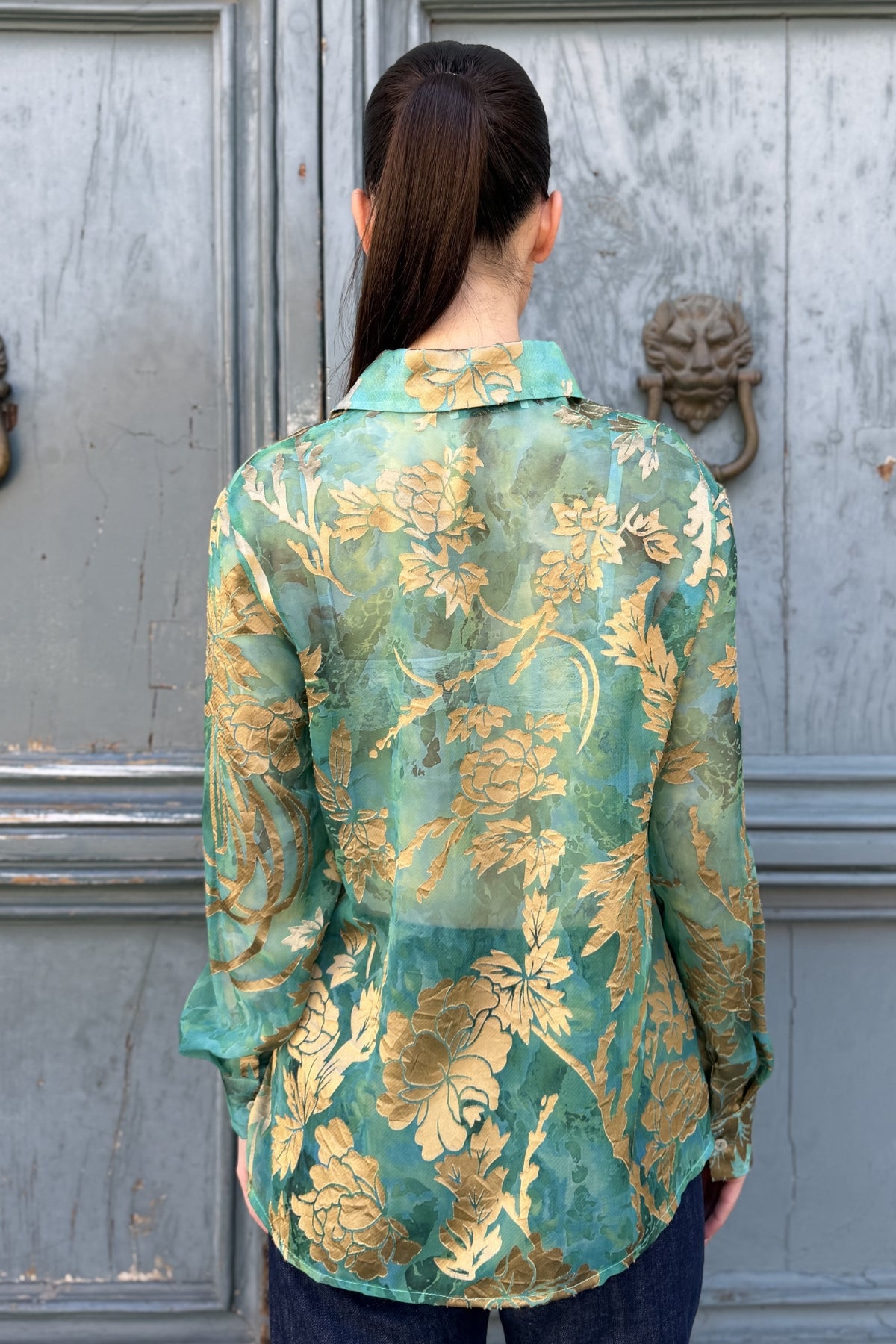 WU-SIDE - camicia dovere - SMERALDO