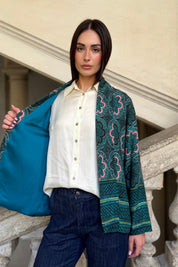 WU-SIDE - giacca kimono viscosa - OTTANIO
