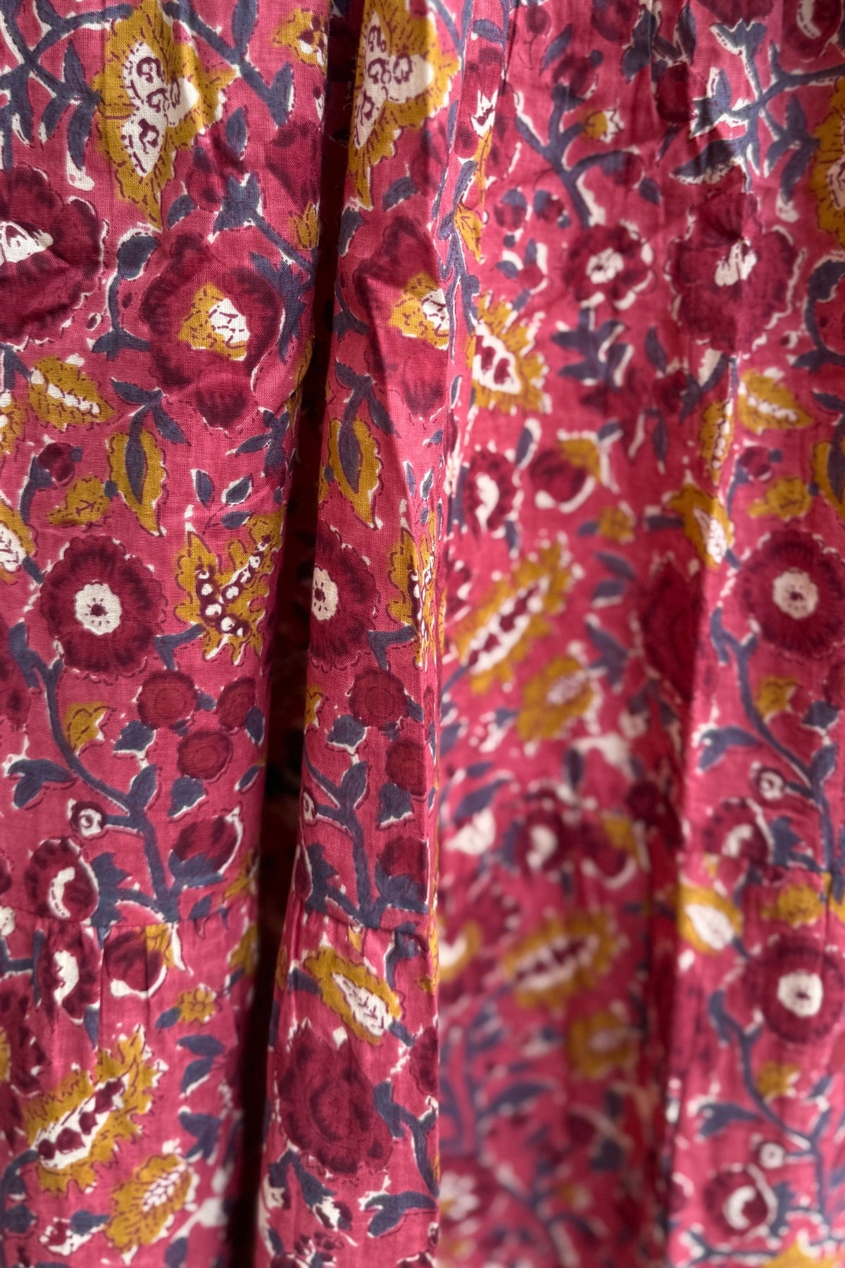 ARTEFILIA-MILANO - camicia lena in mussola di cotone - CHERRY BOUQUET