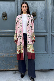 WU-SIDE - kimono mid viscosa - ROSA