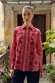 MAISON HOTEL - camicia ringo - FRAMBOISE