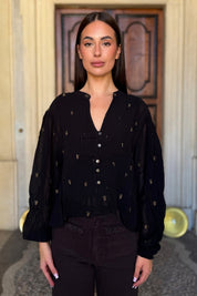 MAISON HOTEL - blusa caterine - BLACKOUT
