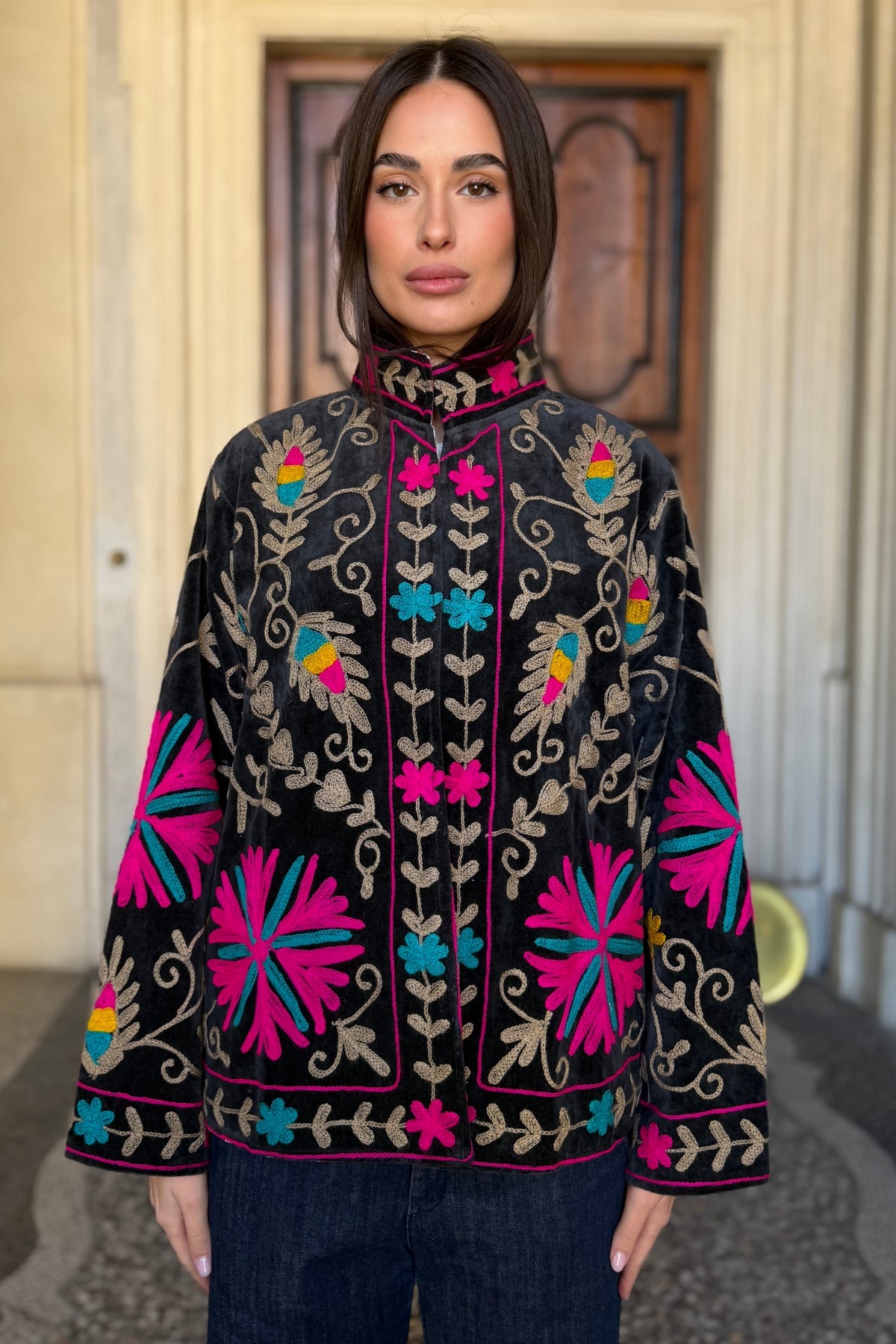 FABRICE PARIS - giacca kimono moucheron - 176
