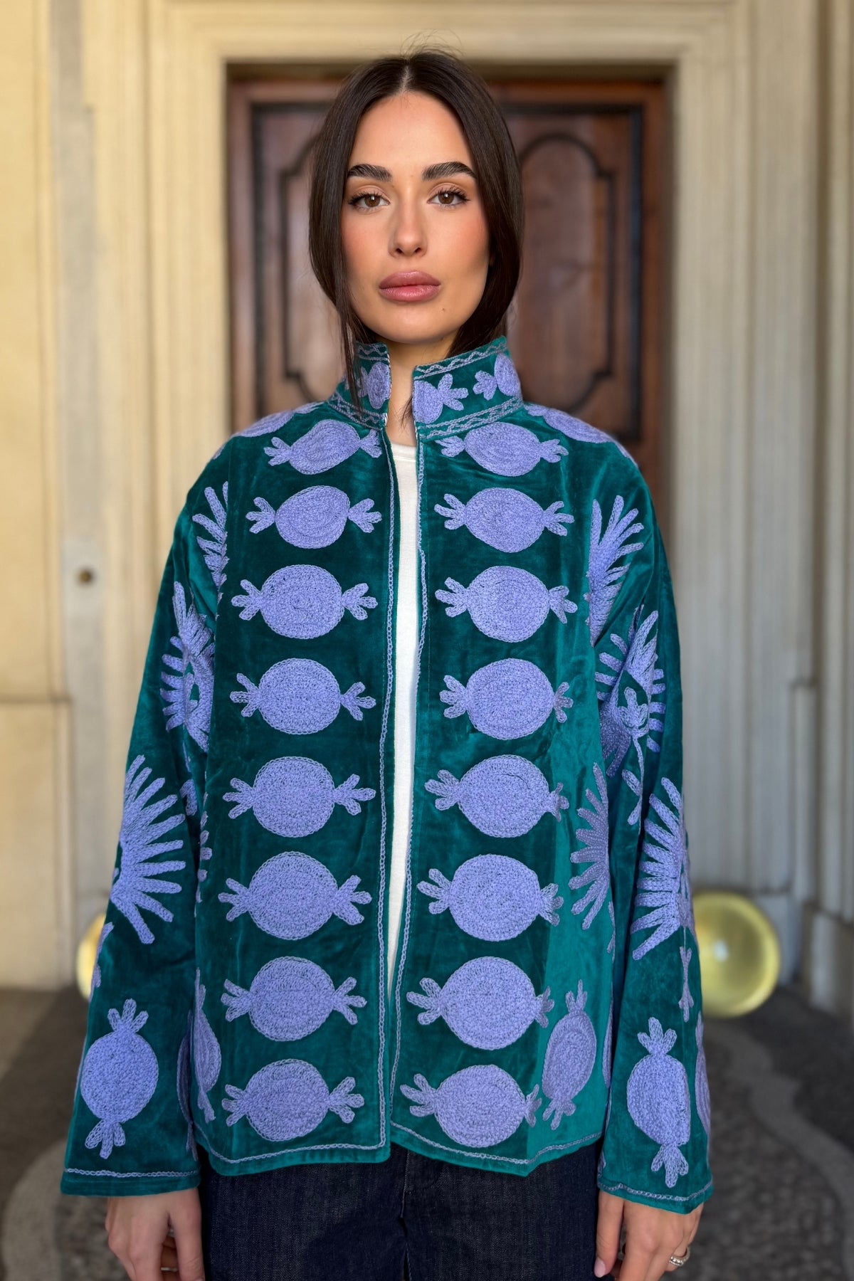 FABRICE PARIS - giacca kimono moucheron - 172
