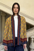 WU-SIDE - giacca kimono viscosa - GIALLO