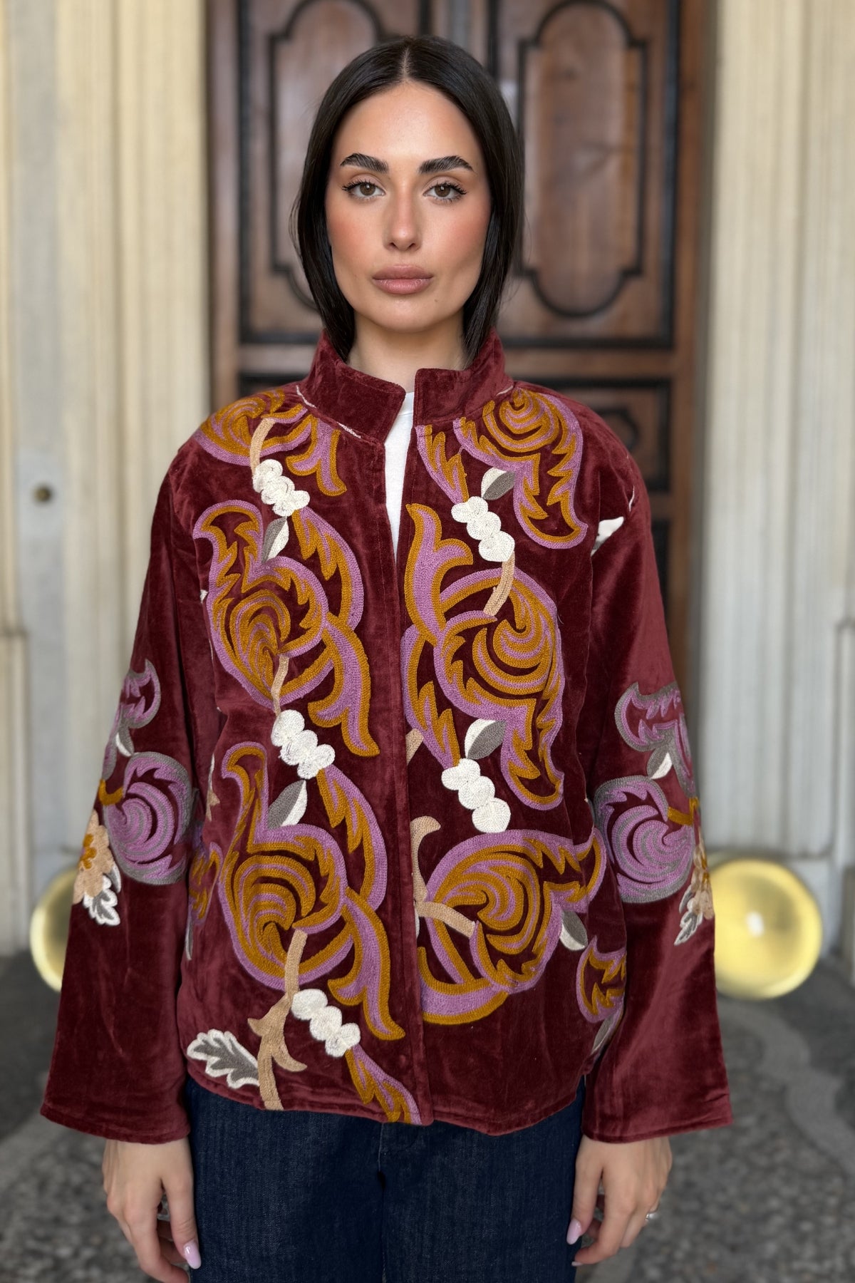 FABRICE PARIS - giacca kimono moucheron - 117