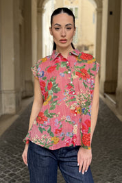 MAISON HOTEL - blusa lucas - ROUGE