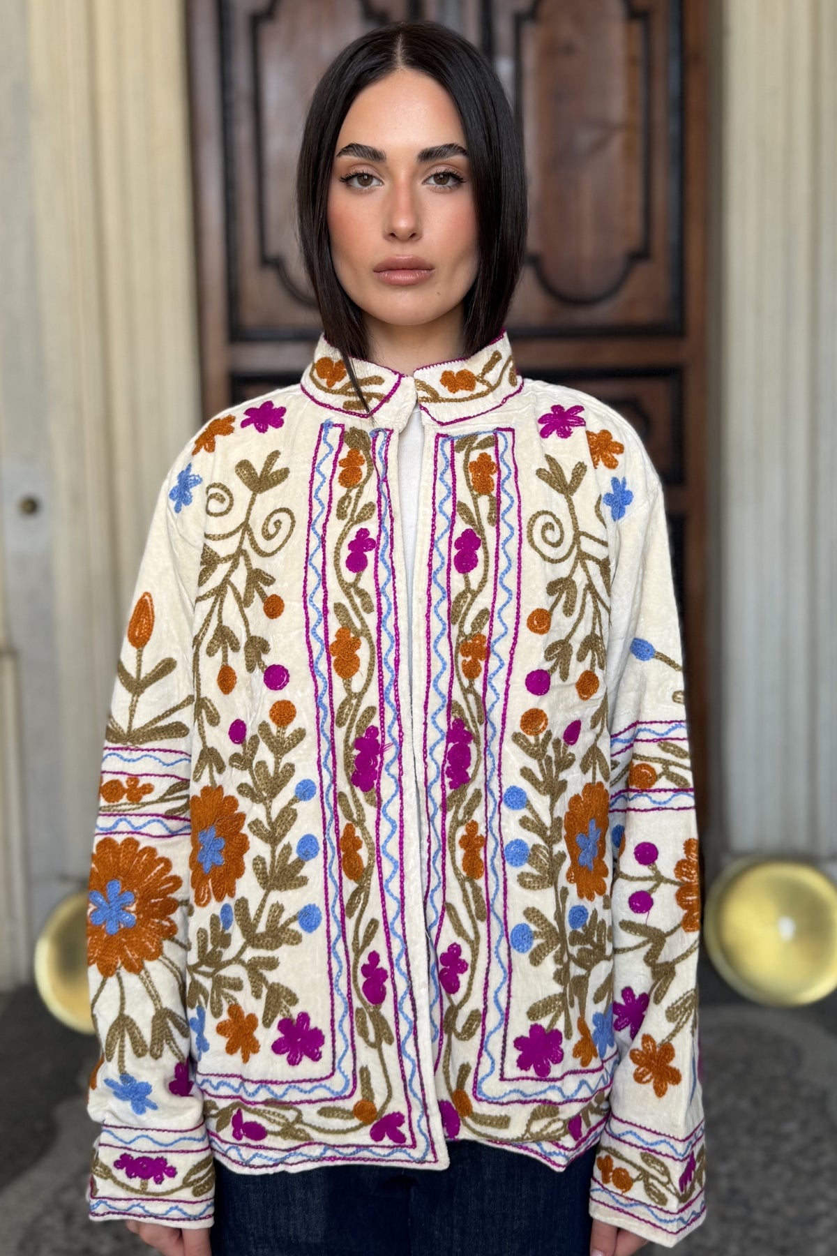 FABRICE PARIS - giacca kimono moucheron - 90