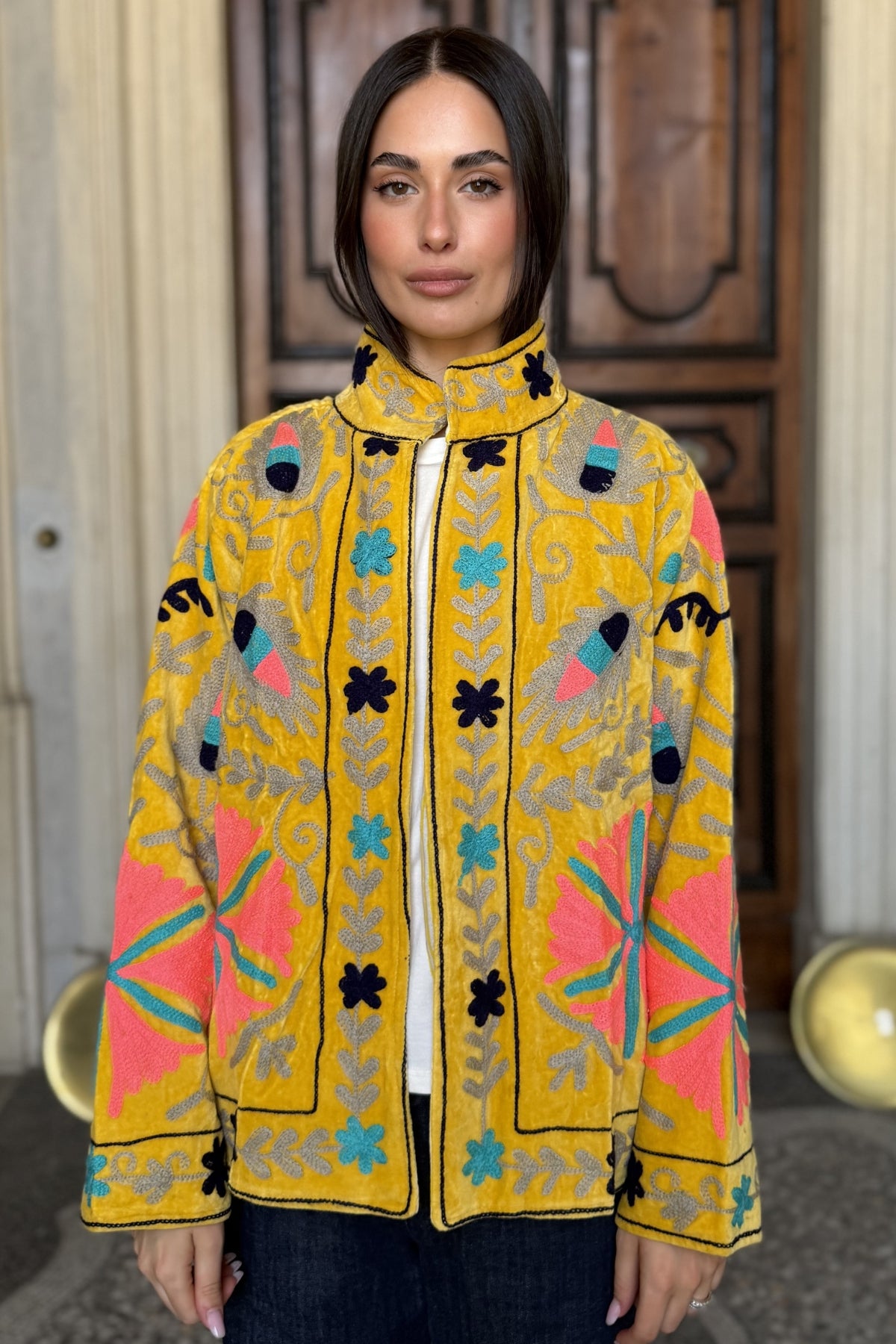 FABRICE PARIS - giacca kimono moucheron - 106