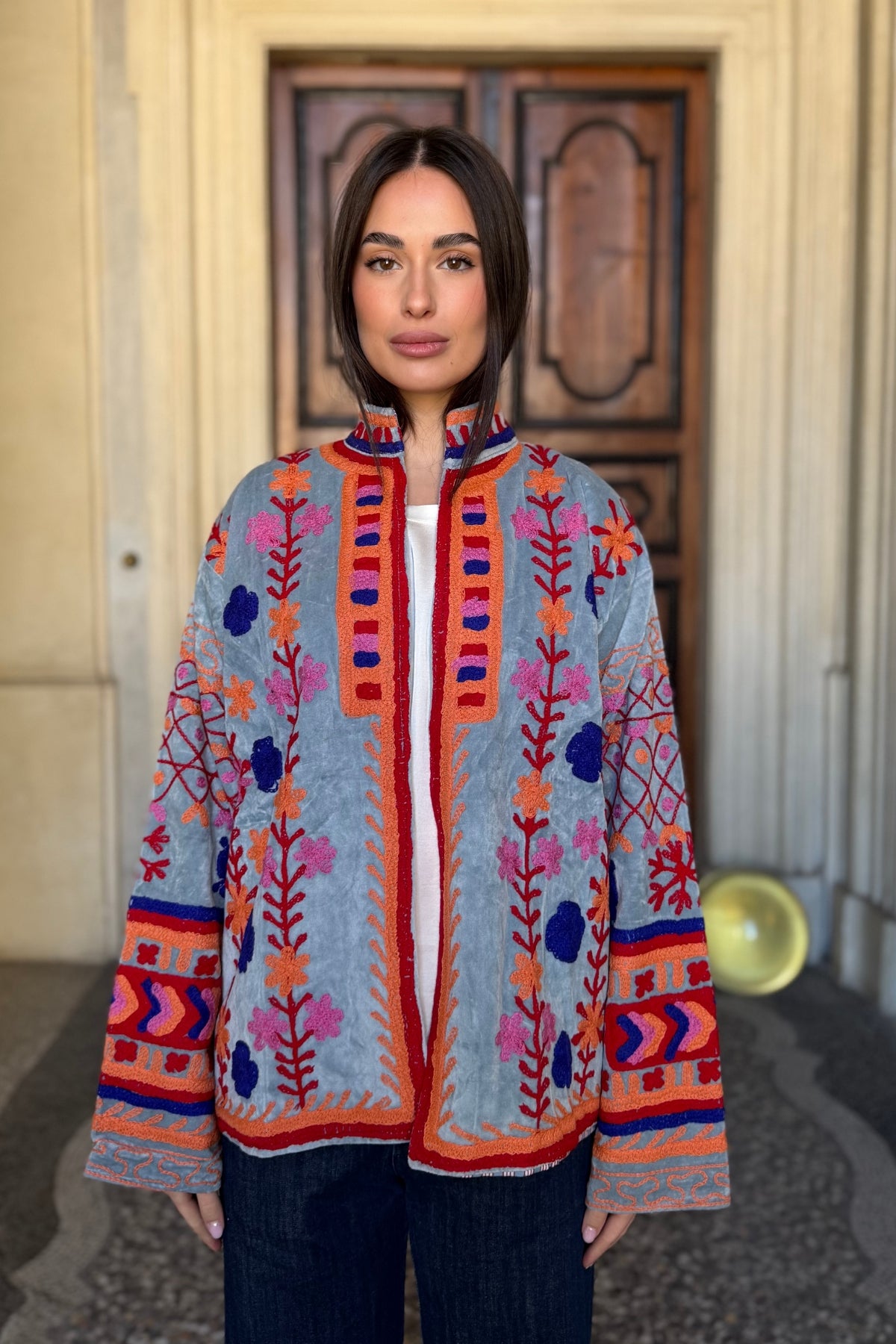 FABRICE PARIS - giacca kimono moucheron - 178