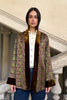WU-SIDE - giacca kimono seta viscosa - MORO ROSA