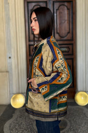 one-hundred-stars-1 - velvet jacket - FLEUR DE LYS SAND