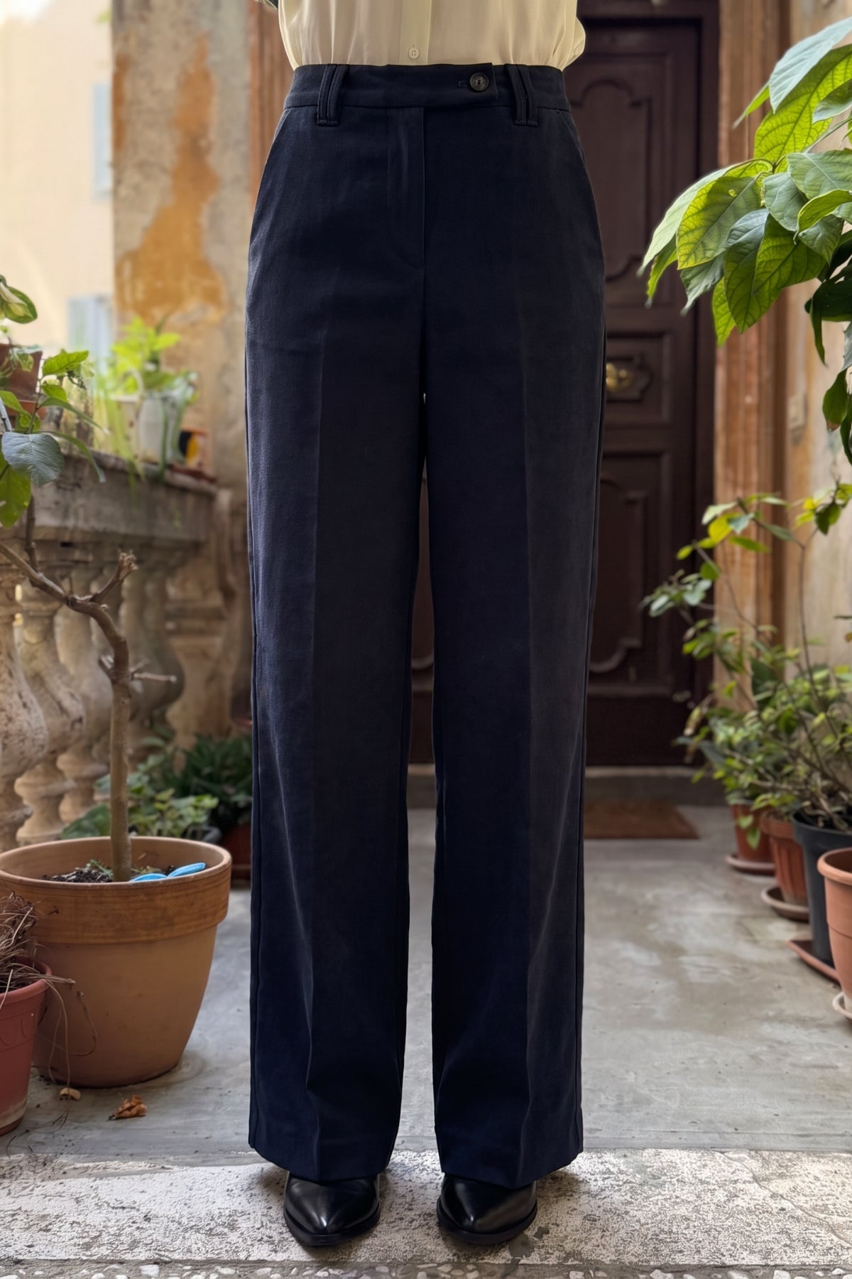 HAPPY 25-pantalone tirana - BLUE