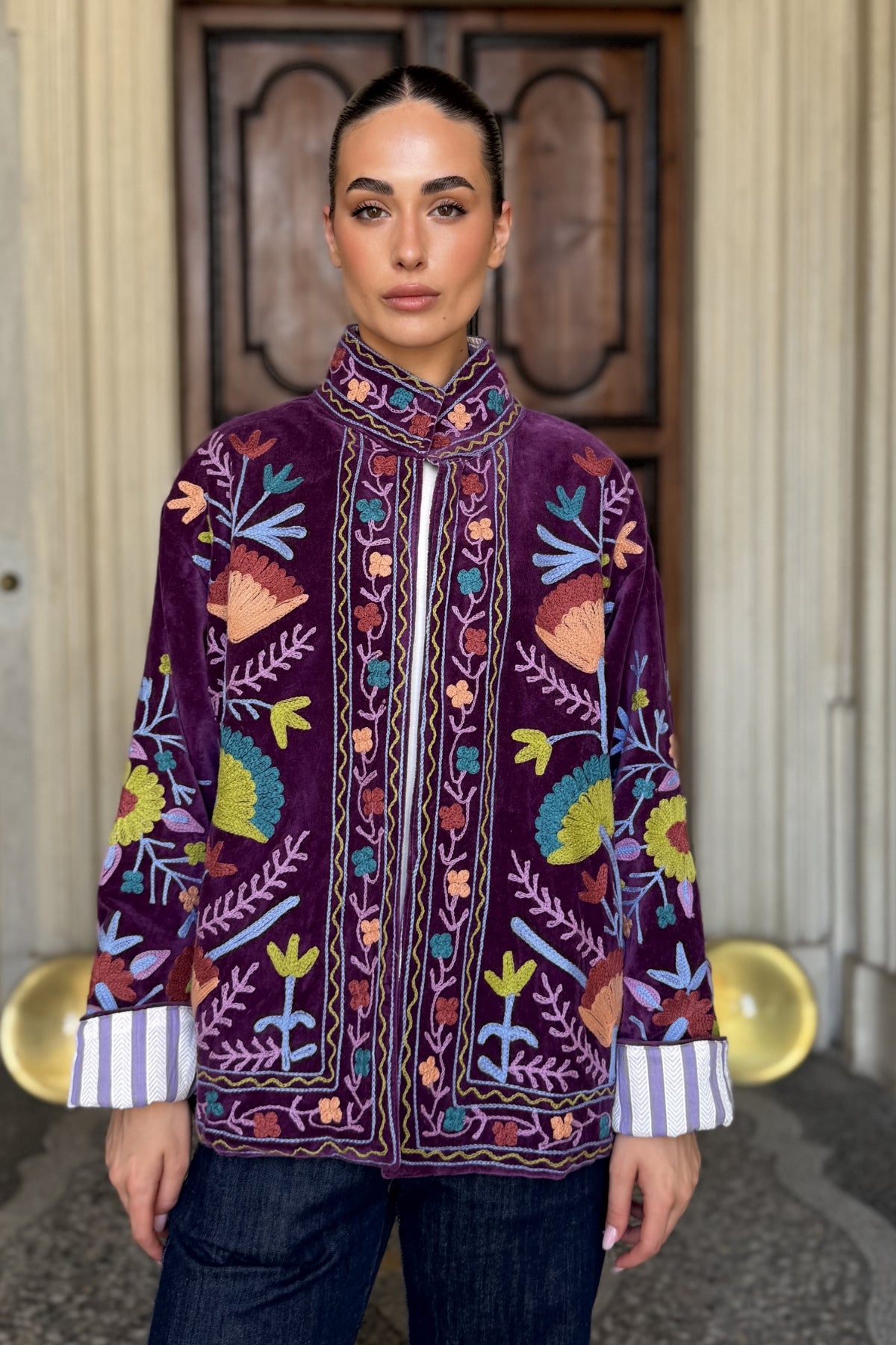 FABRICE PARIS - giacca kimono moucheron - 59