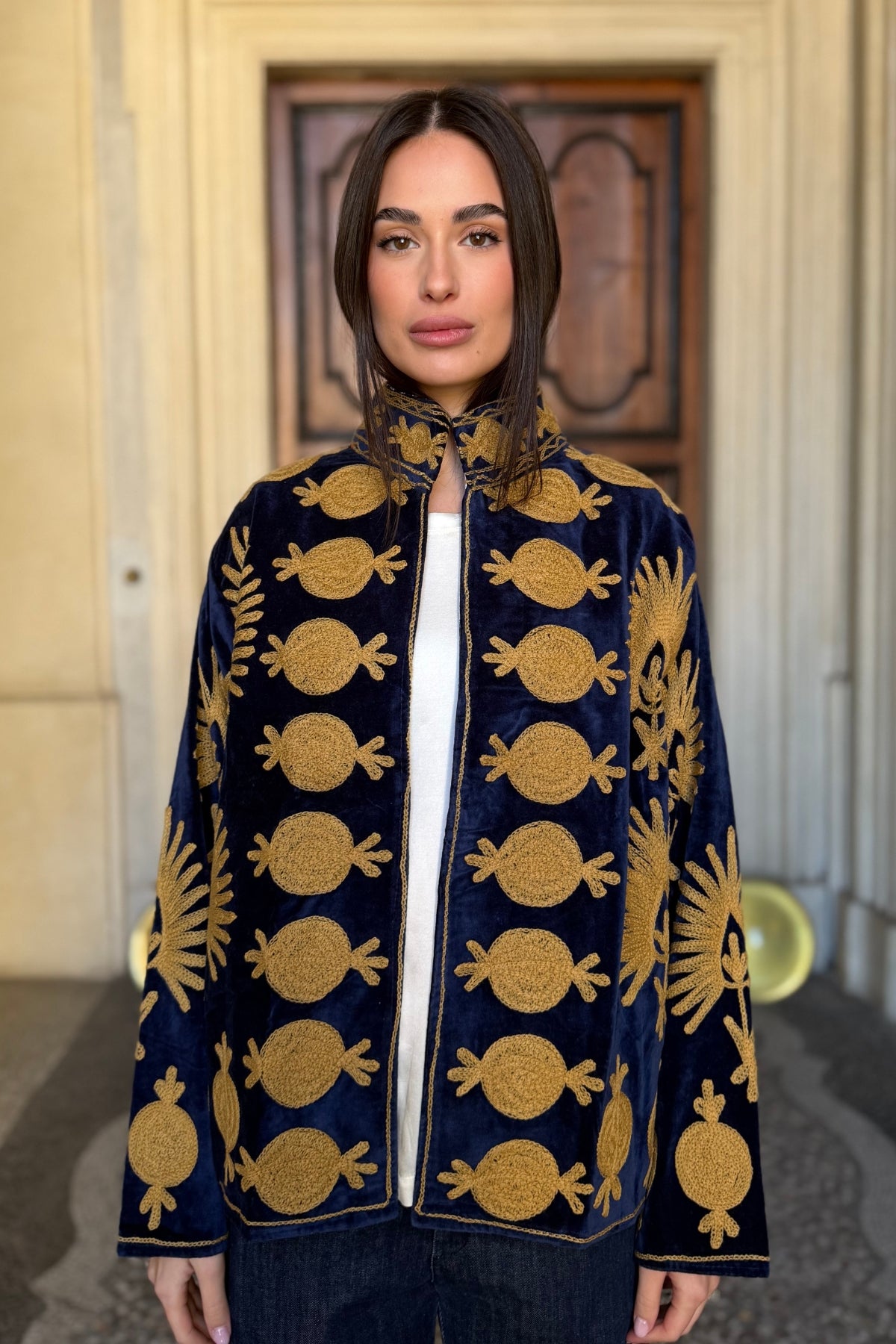 FABRICE PARIS - giacca kimono moucheron - 155