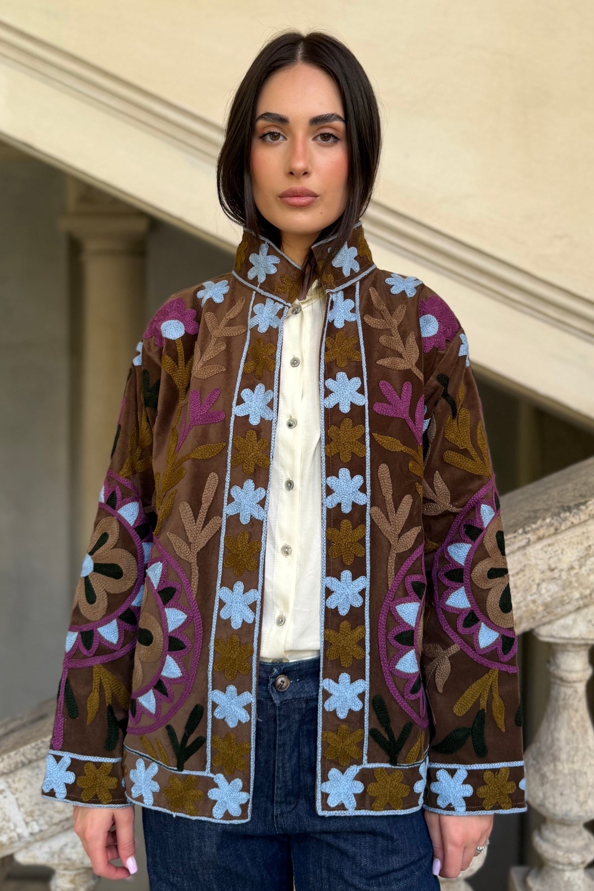 FABRICE PARIS - giacca kimono moucheron - 43