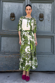 DERHY - abito melissandre - GREEN