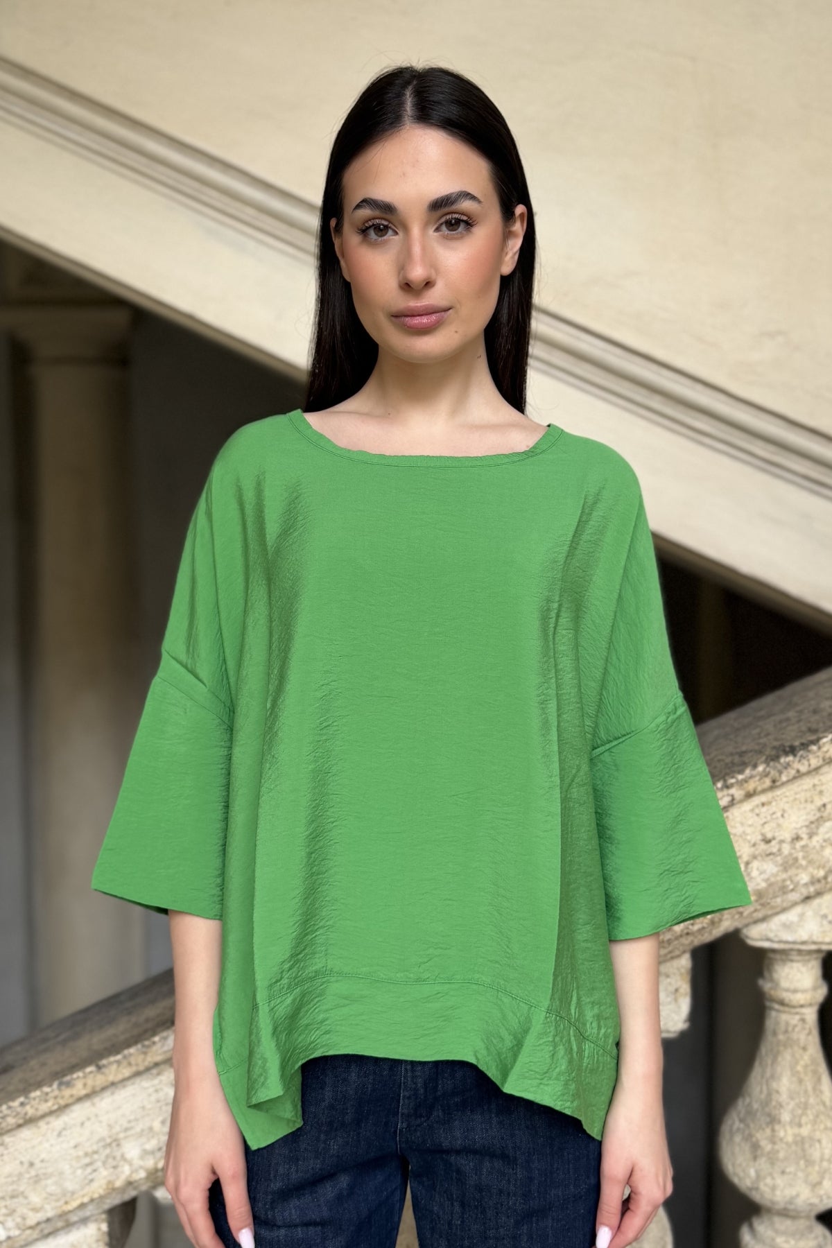 ARTEFILIA-MILANO - blusa marea - BRILLANTE