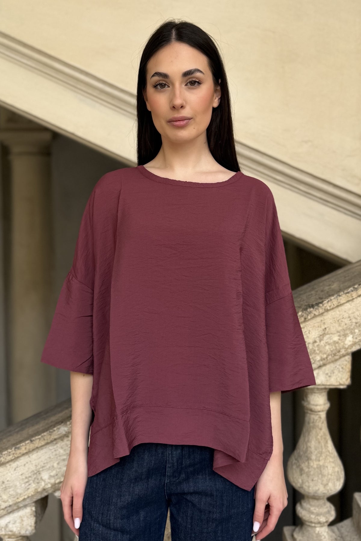 ARTEFILIA-MILANO - blusa marea - BOLGHERI