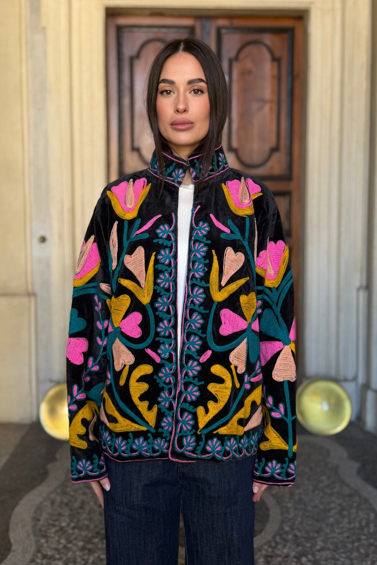 FABRICE PARIS - giacca kimono moucheron - 163