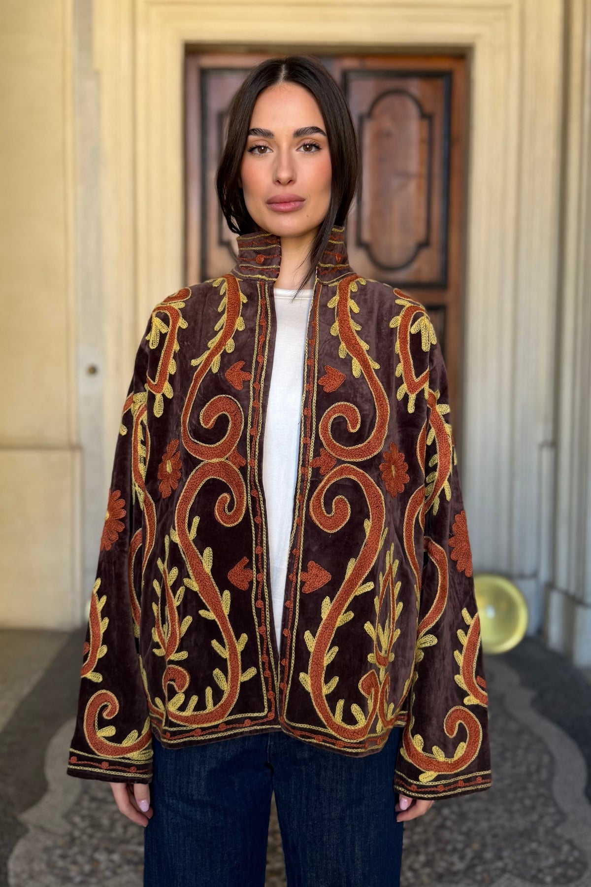 FABRICE PARIS - giacca kimono moucheron - 160