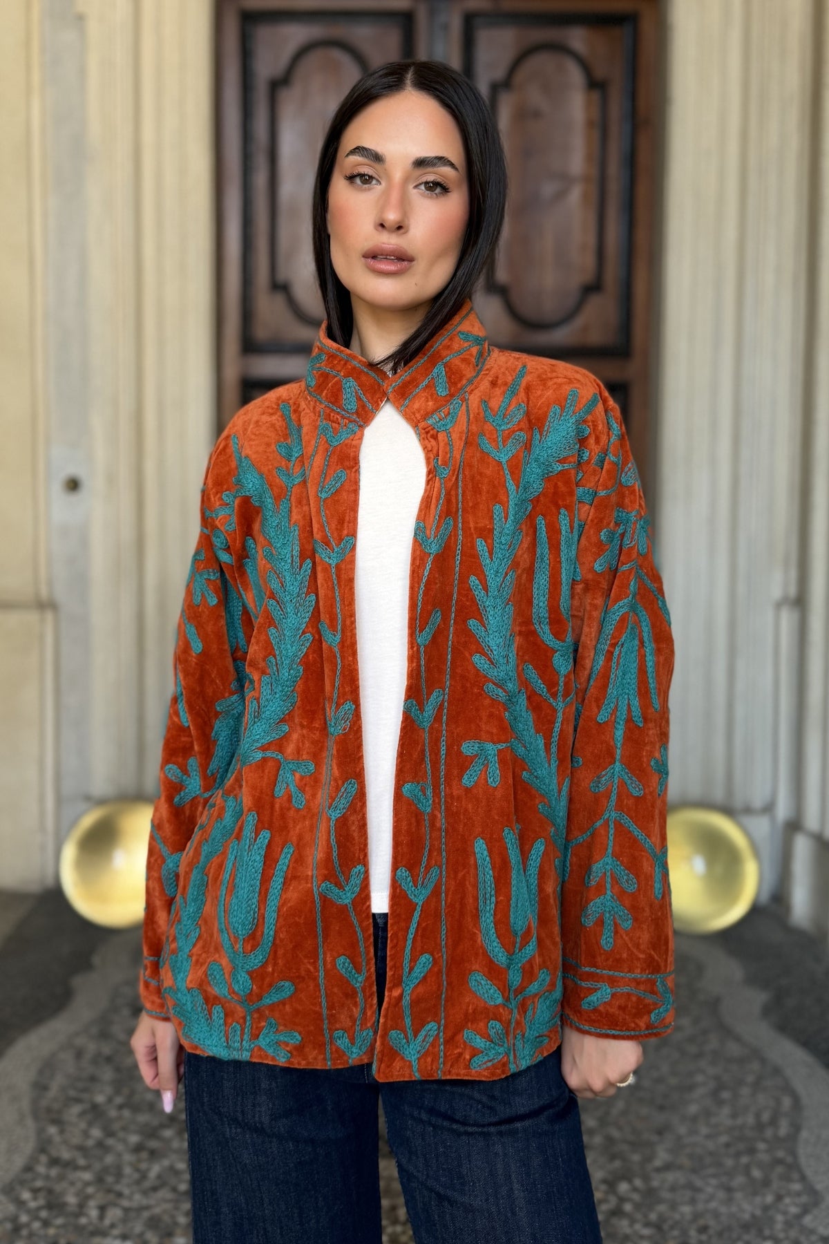 FABRICE PARIS - giacca kimono moucheron - 85