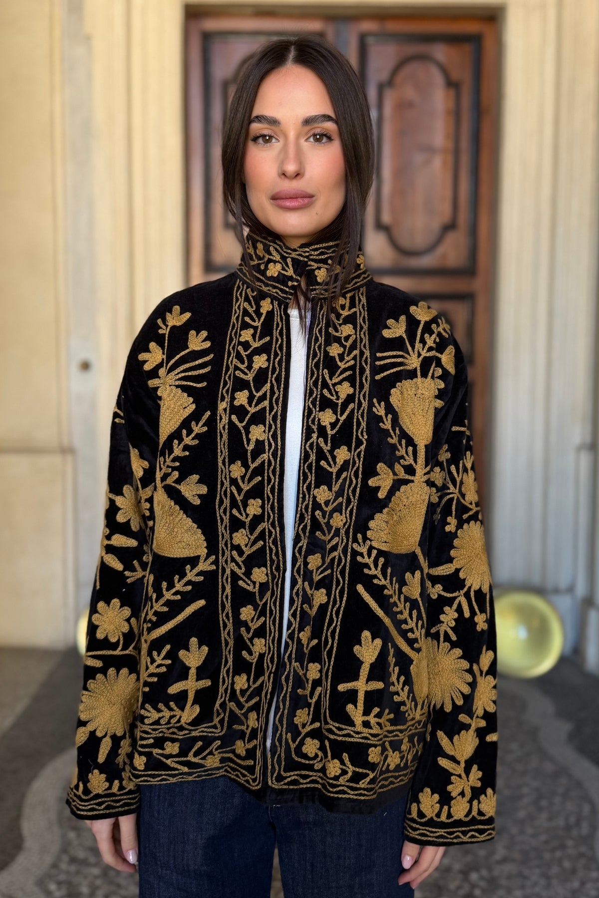 FABRICE PARIS - giacca kimono moucheron - 152