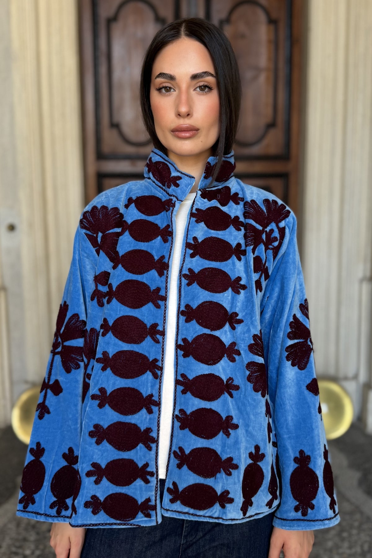 FABRICE PARIS - giacca kimono moucheron - 73